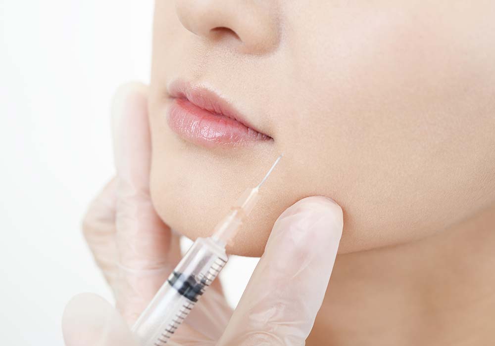 ヒアルロン酸の注入で顎関節を滑らかに